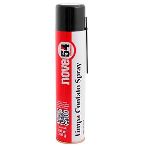 Limpa Contato Spray Inflamável 300ml/200g Nove54
