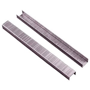 Grampo para Grampeador Reto Galvanizado 8mm 2500 unidades Rocama