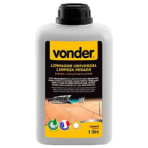 Limpador Universal Líquido Limpeza Pesada 1 L Vonder