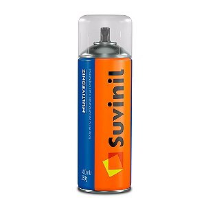 Verniz Spray Suvinil de Uso Geral e Madeira 400ml Incolor Fosco
