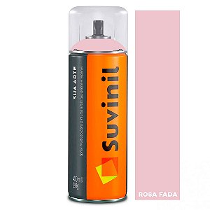 Tinta Spray Suvinil Sua Arte Uso Geral 400ml Rosa Fada Brilhante