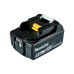 Bateria com Indicador de Carga LXT 18V 5.0Ah Makita BL1850B 197280-8