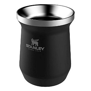 Cuia Térmica Chimarrão ou Tererê Matte Black 236ML Stanley Preta