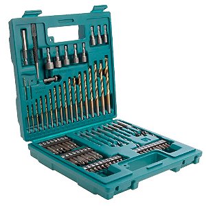 Maleta de Bits e Brocas com 75 peças Makita B-49373