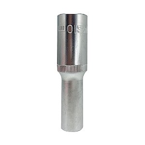 Soquete Longo Sextavado 1/2'' CRV 10mm Lotus 2875