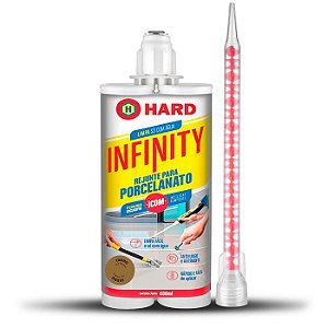 Rejunte Infinity Porcelanato Impermeável Cedro 400ml Hard