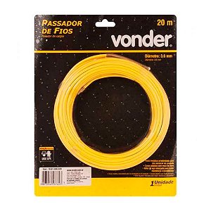 Passador de Fios com Alma de Aço 20 metros Vonder