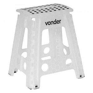 Banqueta Plástica Dobrável 450mm Vonder