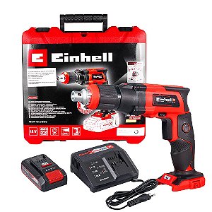 Kit Parafusadeira Drywall à Bateria 18V 2.5Ah Carregador Bivolt Einhell