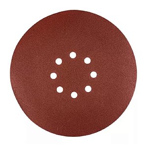 Disco de Lixa Velcro 8 Furos 9" 230mm Grão 220 Lotus 2953 Unidade