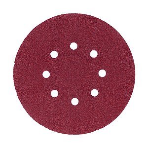 Disco de Lixa Velcro 8 Furos 9" 230mm Grão 240 Lotus 2954 Unidade