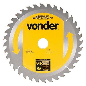 Lâmina de Serra Circular com Dentes de Metal Duro/Vídea 450mm x 30mm x 48 dentes Vonder