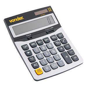 Calculadora de Mesa Célula Solar Vonder CS-312VII
