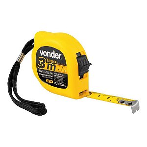 Trena Curta de Aço 3M x 12,5mm Vonder