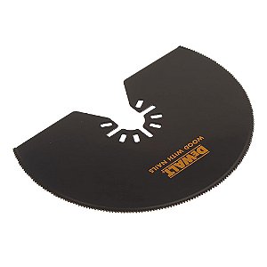 Lâmina para Multi Ferramenta Oscilante Semi-Circular Corte de Madeira com Pregos Fitment Dewalt DWA4210