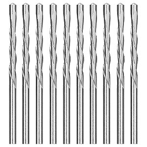 Fresa para Recortadora de Drywall 1/8" x 60mm 10 Unidades Dewalt DWAST18010