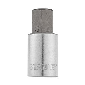 Soquete Allen 17mm Hexagonal 1/2" Stanley 4-89-193