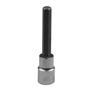 Soquete Allen Longo 12mm Hexagonal 1/2" Stanley 4-89-205