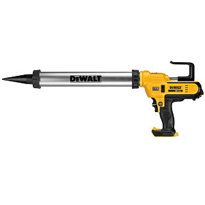 Pistola Aplicadora de Silicone 600ml 20V Max* com 6 Velocidades Dewalt DCE580B (Sem Bateria e Sem Carregador)