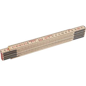 Régua de Metro em Madeira 2 Metros Hultafors 59210