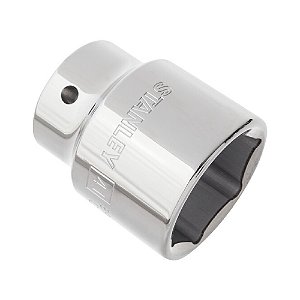 Soquete Sextavado 3/4'' 41mm Aço Cr-V Cromado Stanley 89-341