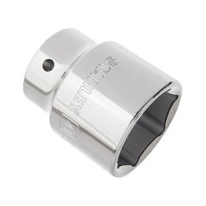 Soquete Sextavado 3/4'' 46mm Aço Cr-V Cromado Stanley 89-341