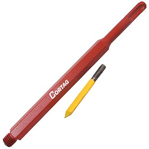 Haste para Serra Copo Ar Condicionado com Encaixe Sds Plus 400mm Cortag 61906