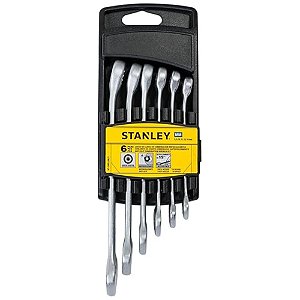 Jogo de Chaves Combinadas 8 a 14mm com 6 Peças Stanley® STMT73647-LA