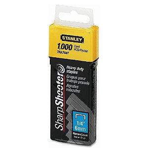 Grampo para Grampeador TR150 TRE550 5/16" 8mm 1000 Unidades Stanley TRA705T