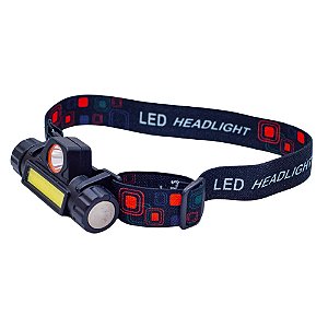 Lanterna Led Recarregável Ajustável de Cabeça Lotus 1456