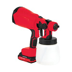 Pistola de Tinta 800ml a Bateria Brushless 20V com 1 Bateria e Carregador Bivolt Lotus 1772