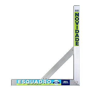 Esquadro de Alumínio Reforçado para Construção 80cm x 60cm Libra