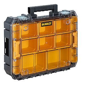 Maleta Organizadora de Ferramentas Tampa Acrílica Tstak Empilhável 13'' Dewalt DWST17805
