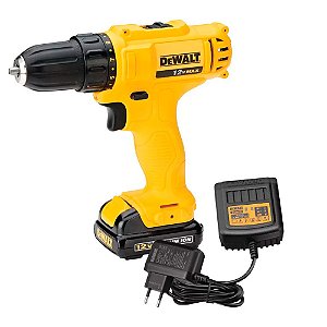 Parafusadeira/Furadeira 12V 3/8'' 1 Bateria 1.5Ah Bivolt Dewalt DCD700LC1BR