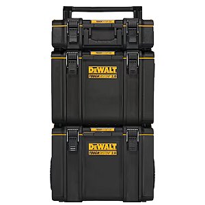 Caixa Organizadora de Ferramentas com Rodas 3 Peças Toughsystem 2.0 DeWalt DWST60436