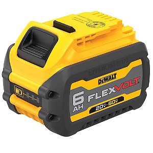 Bateria Flexvolt Li-Ion 20V 60V Max* 6Ah Dewalt DCB606-B3