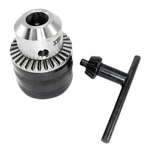 Mandril de 1/2'' 13mm e Rosca de 1/2'' x 20UNF com Chave Dewalt DW21E