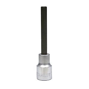Soquete Allen Longo 8mm Hexagonal 1/2" Stanley 4-89-203