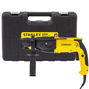 Martelete Rompedor Perfurador Sds Plus 800W 2,4J 26mm Stanley SHR263K
