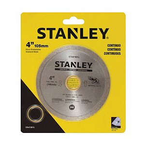 Disco Diamantado Contínuo 4'' para Serra Mármore Stanley STA47401B