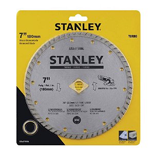 Disco Diamantado Turbo 7'' 180mm para Esmerilhadeira Stanley STA47700L