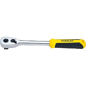 Chave Catraca 1/2" Polegada Reversível com Cabo Emborrachado Stanley STMT73984-840