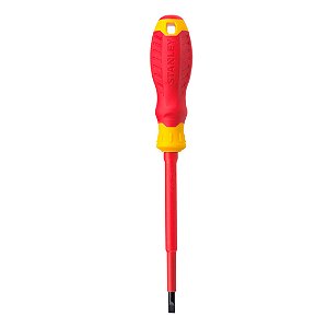 Chave de Fenda Isolada 1000V VDE 7/32" 5,5mm x 125mm 5" Stanley STMT60165-LA