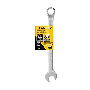 Chave Combinada 13mm Estriada Angulada Aço CRV Stanley 86-0413