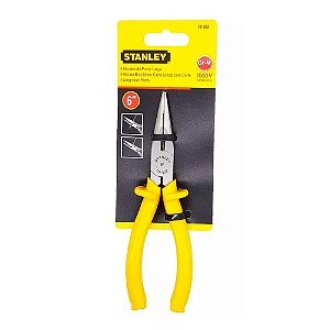 Alicate de Bico Meia Cana Isolado 1000V 6'' 152mm Stanley 70-022