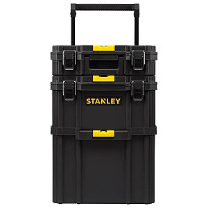 Caixa de Ferramentas 3 em 1 com Rodas e Alça Telescópica Stanley Quick-Link STST83319-1