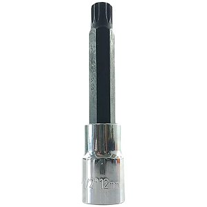 Soquete Multidentado Longo 1/2'' M8 Worker
