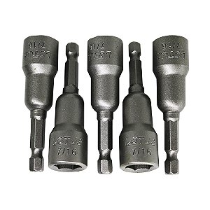 Soquete Sextavado Magnético Parafusadeira 7/16'' Polegada Lotus 7048