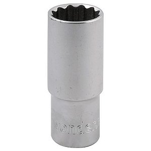 Soquete Estriado Longo 1/2'' 24mm Vonder