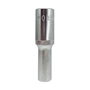 Soquete Longo Sextavado 1/2'' CRV 10mm Lotus 2875